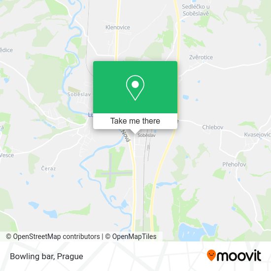 Карта Bowling bar