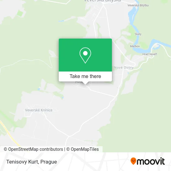 Карта Tenisovy Kurt