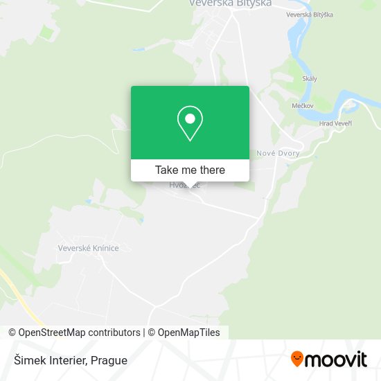 Карта Šimek Interier