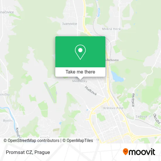 Карта Promsat CZ