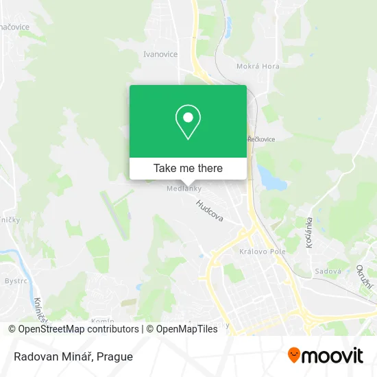 Карта Radovan Minář