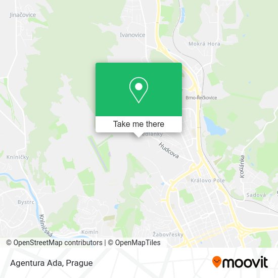 Карта Agentura Ada