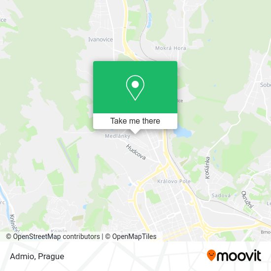 Карта Admio
