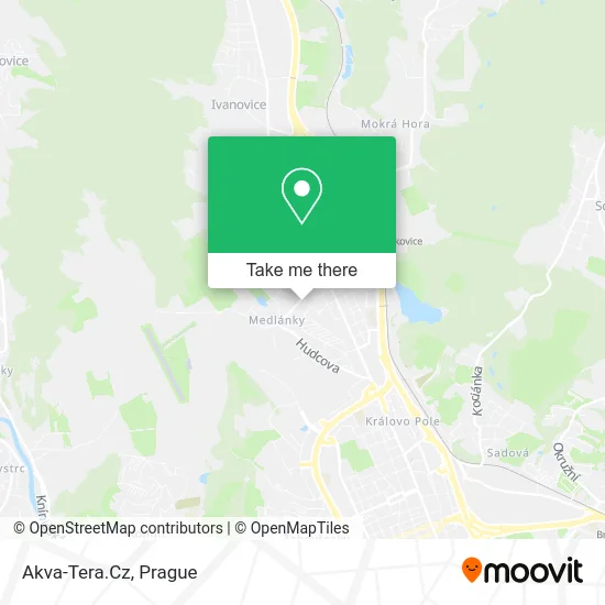 Карта Akva-Tera.Cz