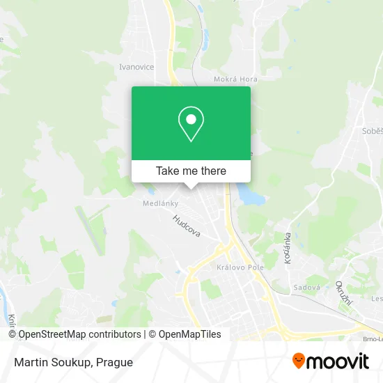 Карта Martin Soukup