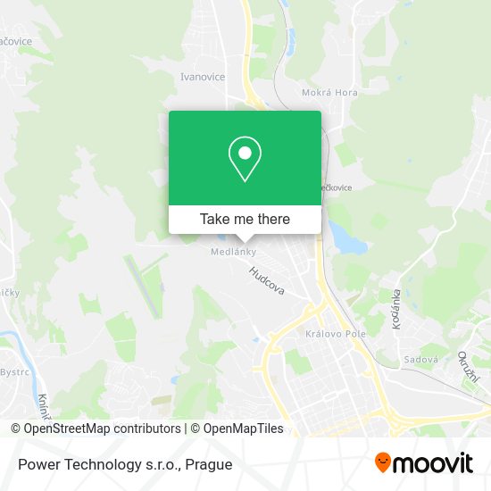 Power Technology s.r.o. map