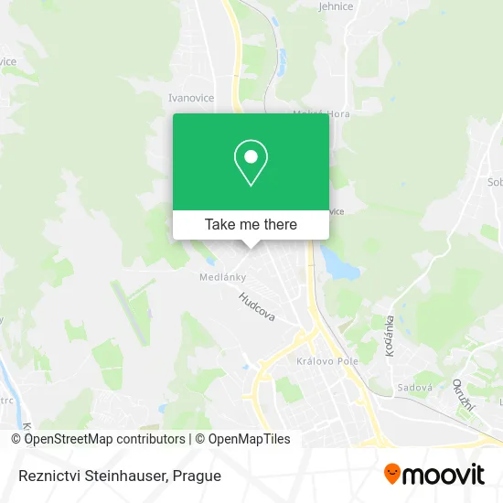 Карта Reznictvi Steinhauser