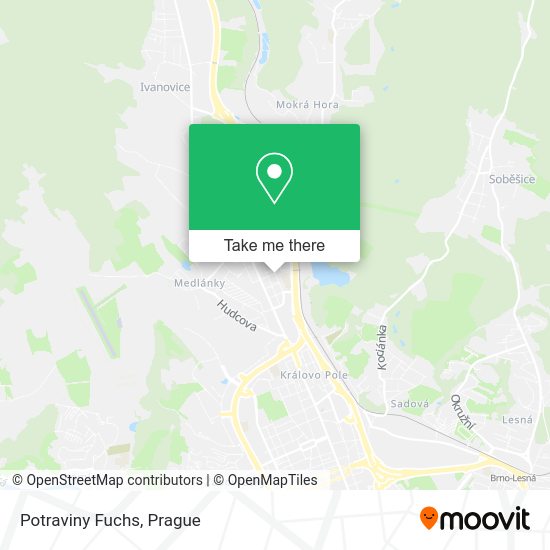 Карта Potraviny Fuchs