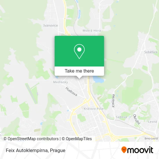 Карта Feix Autoklempírna