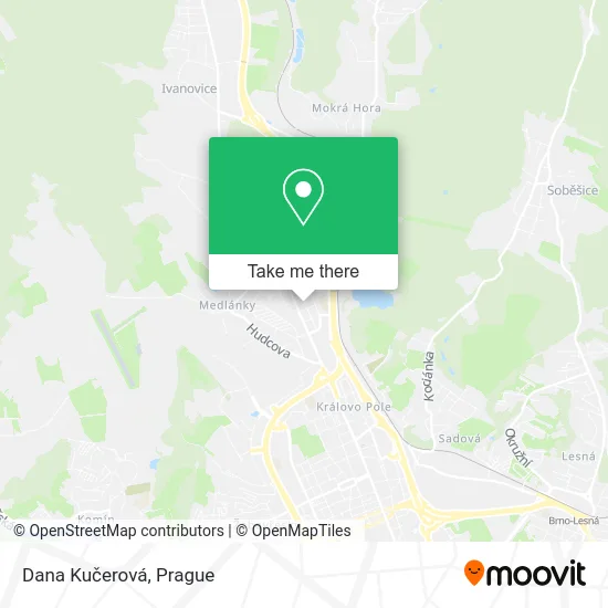 Карта Dana Kučerová