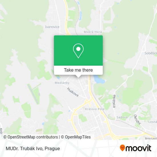 Карта MUDr. Trubák Ivo