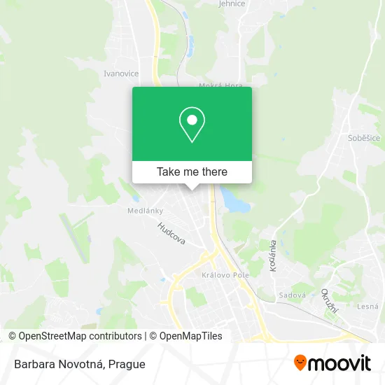 Карта Barbara Novotná