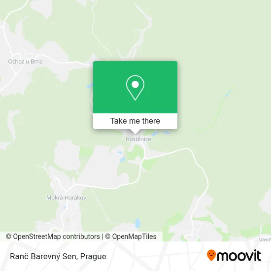 Ranč Barevný Sen map
