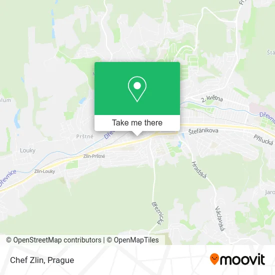 Карта Chef Zlin