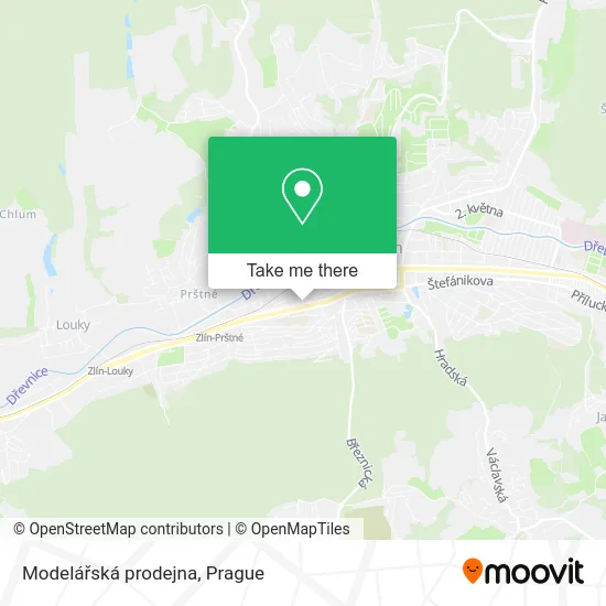 Карта Modelářská prodejna