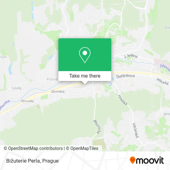 Карта Bižuterie Perla