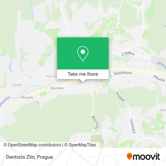 Карта Dentista Zlin