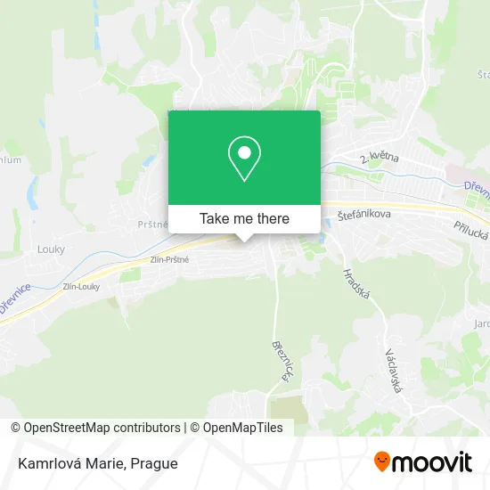 Карта Kamrlová Marie