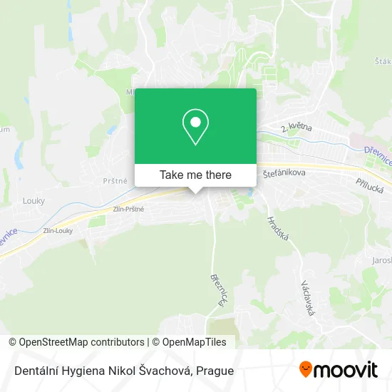 Карта Dentální Hygiena Nikol Švachová
