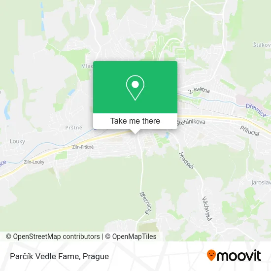 Карта Parčík Vedle Fame
