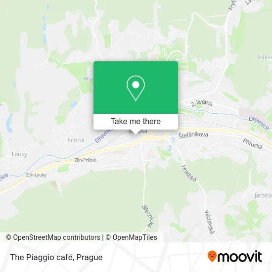 Карта The Piaggio café