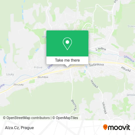 Карта Alza.Cz