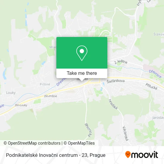 Карта Podnikatelské Inovačni centrum - 23