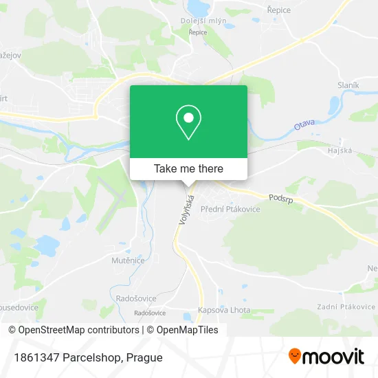Карта 1861347 Parcelshop