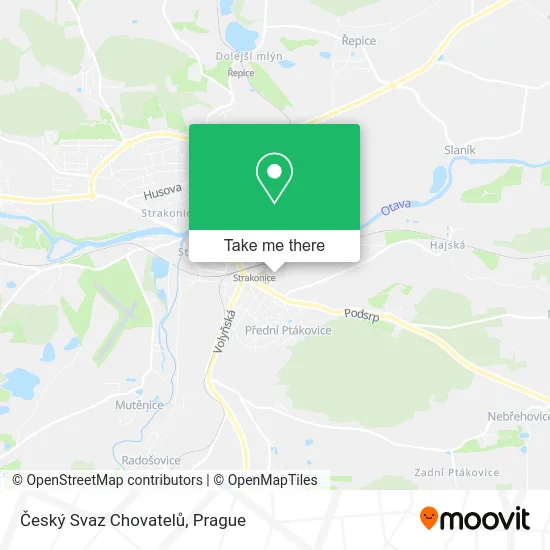 Карта Český Svaz Chovatelů