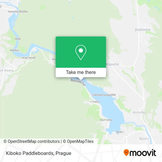 Карта Kiboko Paddleboards