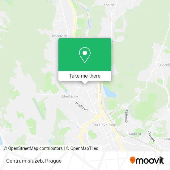 Карта Centrum služeb