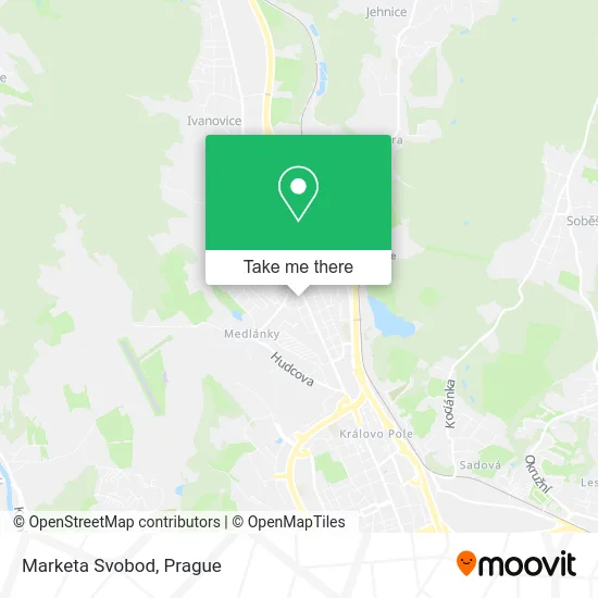 Карта Marketa Svobod