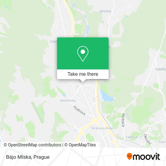 Карта Bájo Mlska