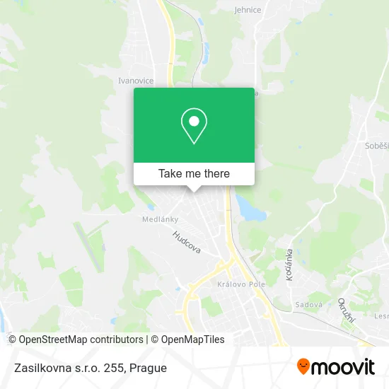 Карта Zasilkovna s.r.o. 255