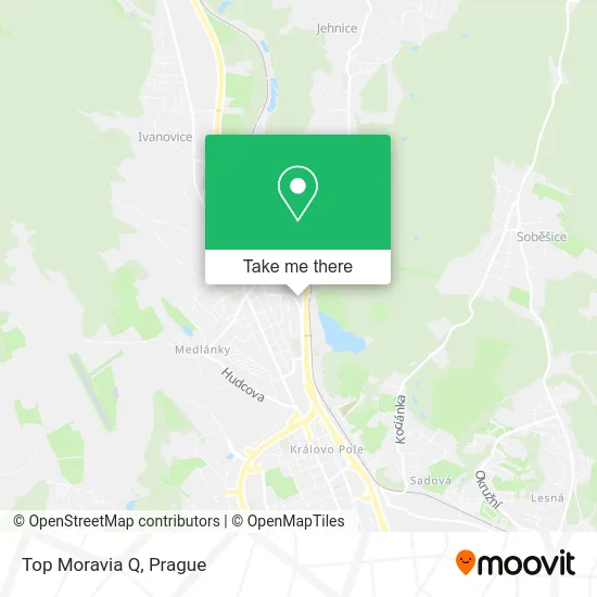 Карта Top Moravia Q