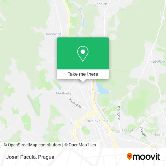 Карта Josef Pacula