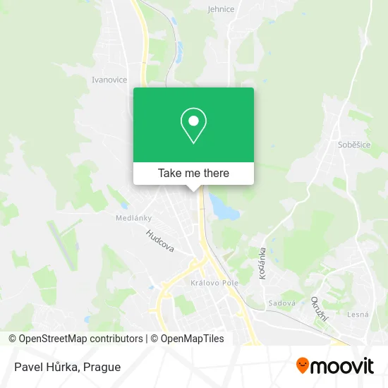 Карта Pavel Hůrka