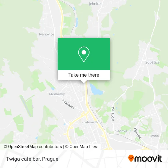 Карта Twiga café bar