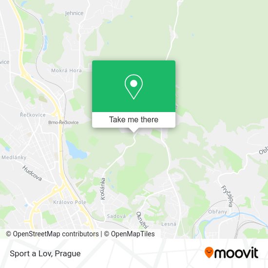Карта Sport a Lov