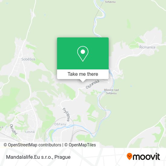 Карта Mandalalife.Eu s.r.o.