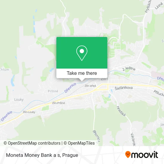 Карта Moneta Money Bank a s