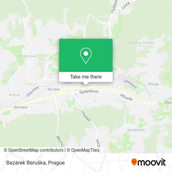 Bazárek Beruška map