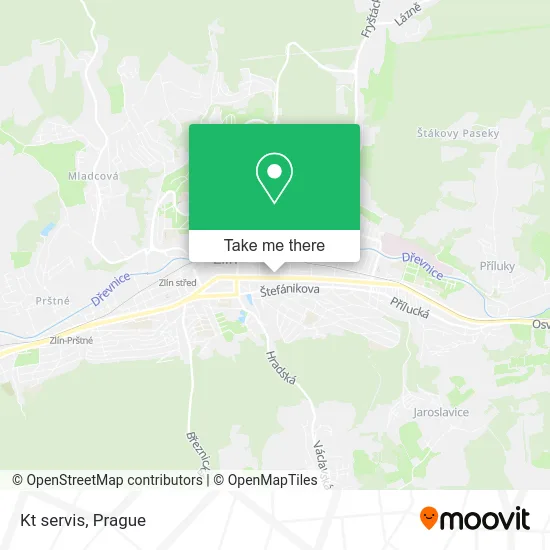 Карта Kt servis
