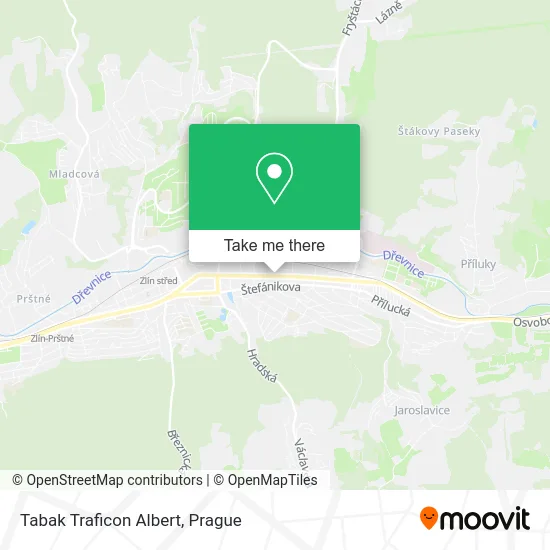Карта Tabak Traficon Albert