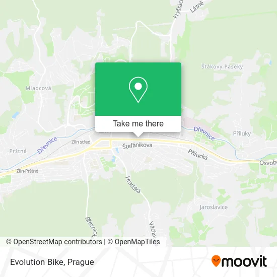Карта Evolution Bike