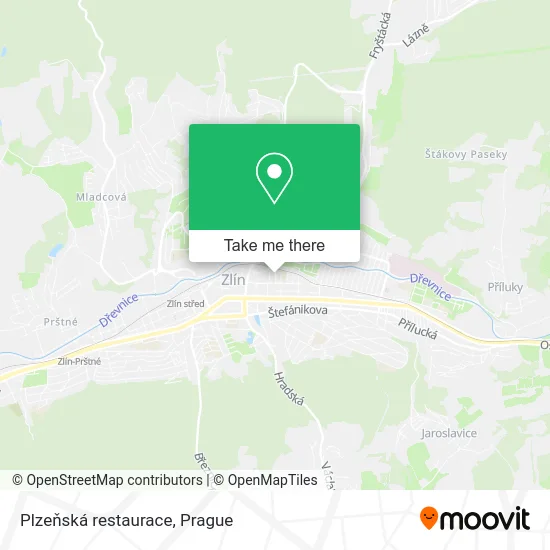 Карта Plzeňská restaurace