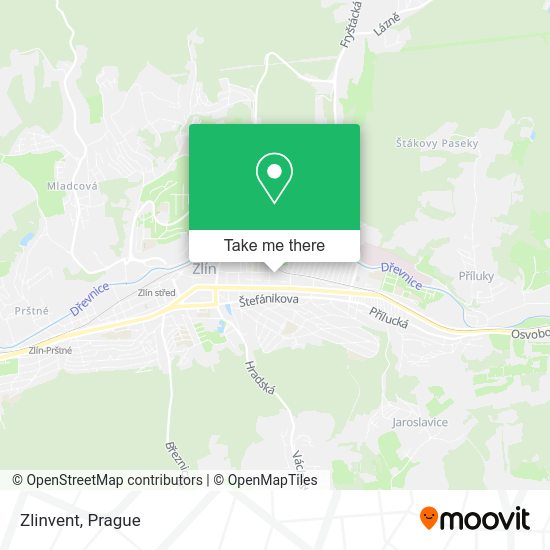 Карта Zlinvent