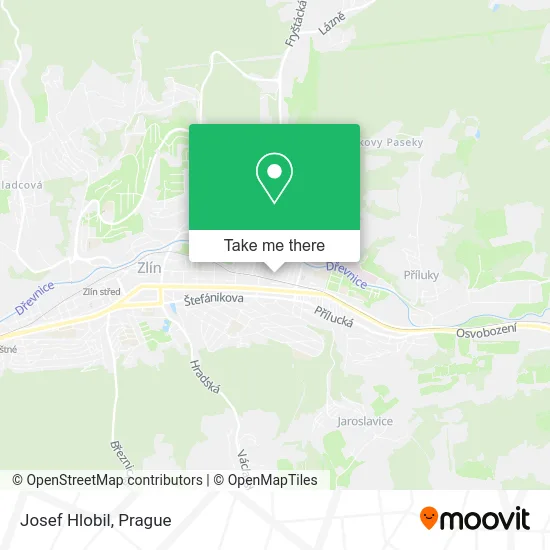 Карта Josef Hlobil