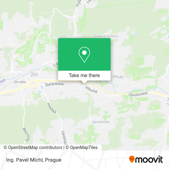 Карта Ing. Pavel Michl