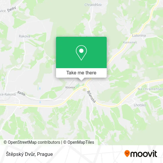 Карта Štěpský Dvůr